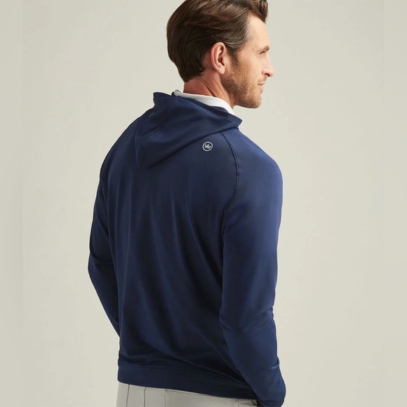 Peter Millar Crown Sport Pine Performance Hoodie - Picture 3 of 3